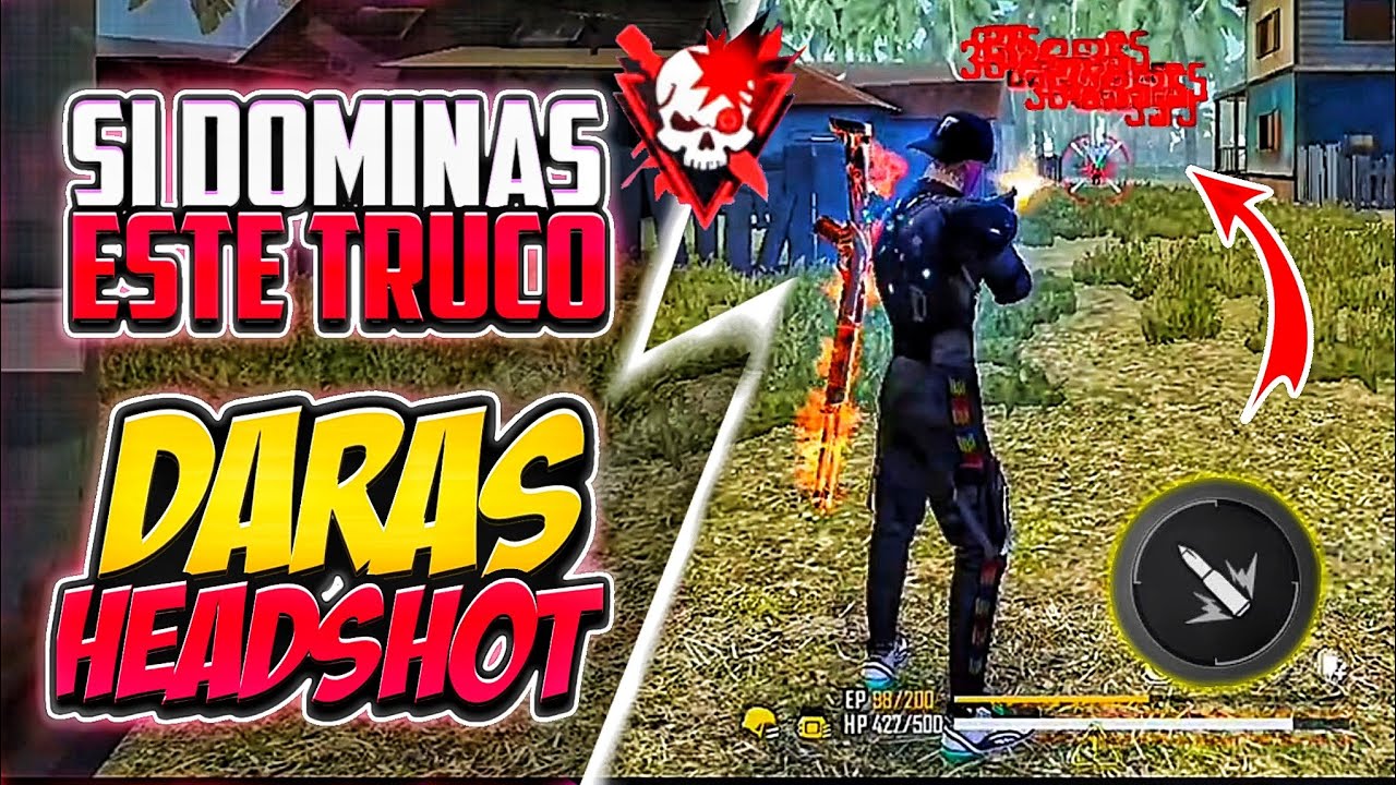 2 TRUCOS BRASILEÑOS PARA LEVANTAR LA MIRA EN FREE FIRE*  CON CUALQUIER ARMA 😱