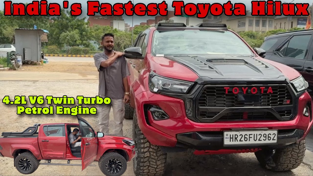Fastest Toyota Hilux In India With 4.2L V6 Twin Turbo Engine | ExploreTheUnseen2.0