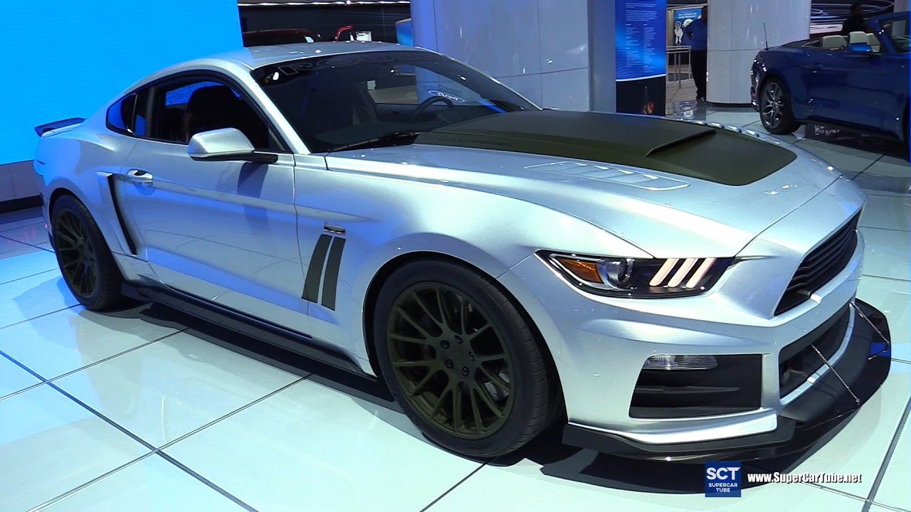 2017 Ford Mustang P51 Roush Performance - Exterior and Interior Walkaround - 2017 Detroit Auto Show