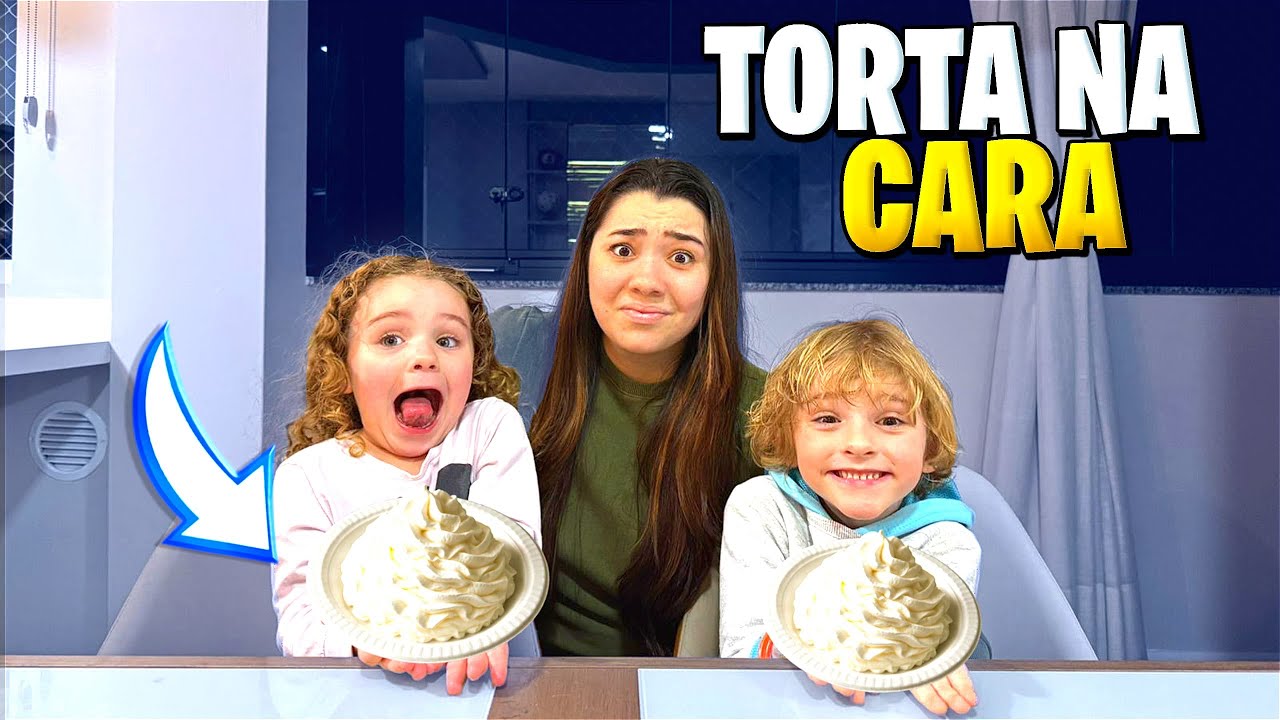 DESAFIO DA TORTA NA CARA COM A DIVA VS O AMIGO DELA