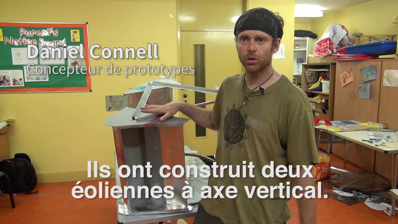 Daniel Connell Has Built A Wind Turbine For 30 Euros - Le Monde