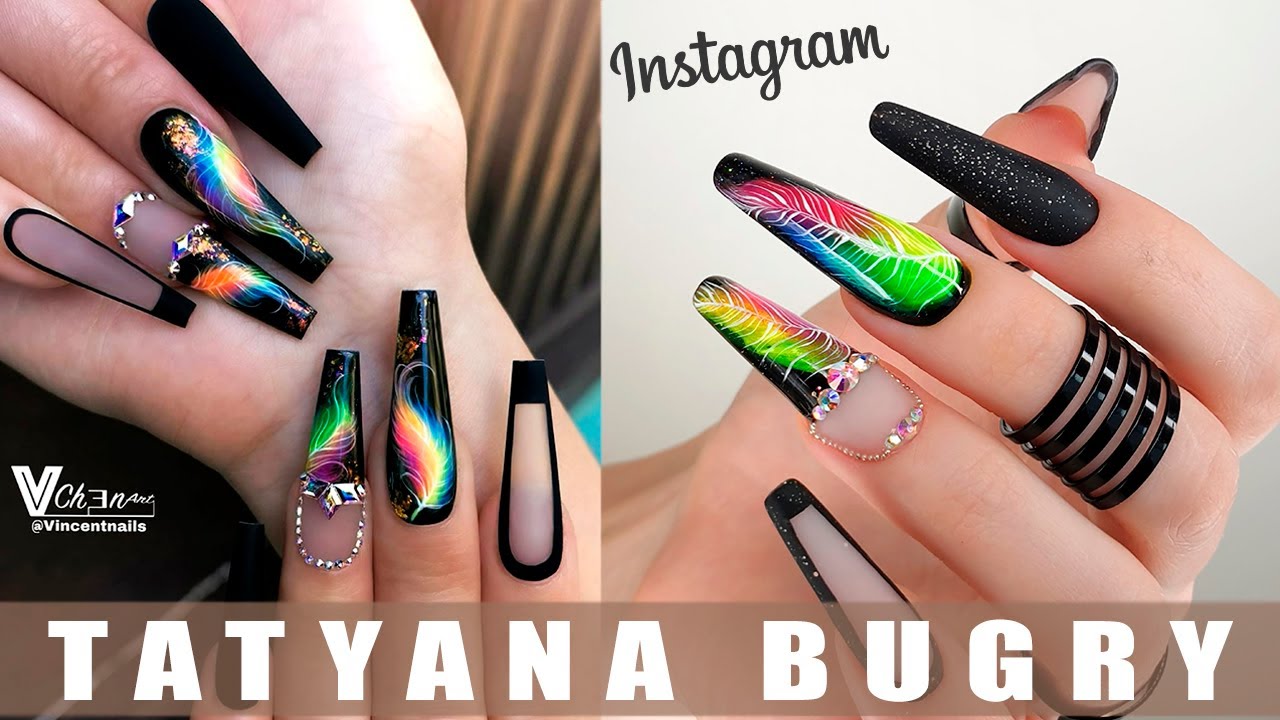 Повторяю МАНИКЮР из Instagram / Наращиваю Ногти БАЛЕРИНА/   Татьяна Бугрий