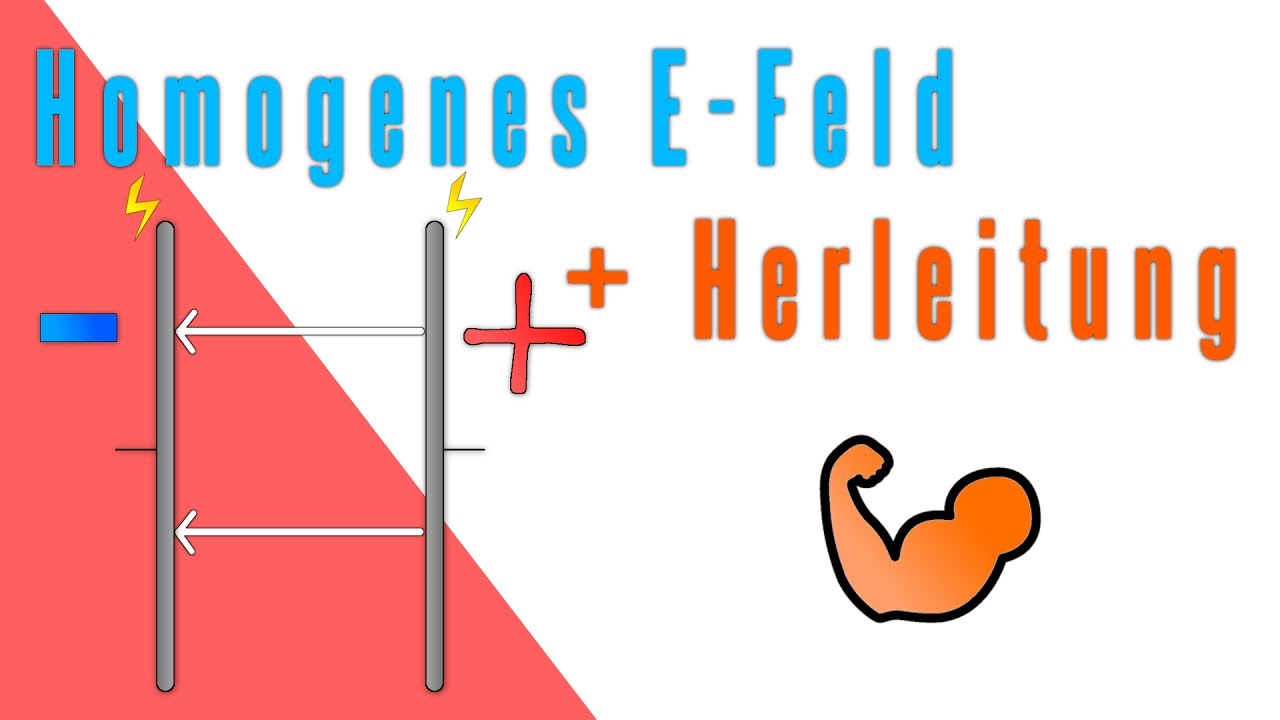 Homogenes E-Feld / + Herleitung!