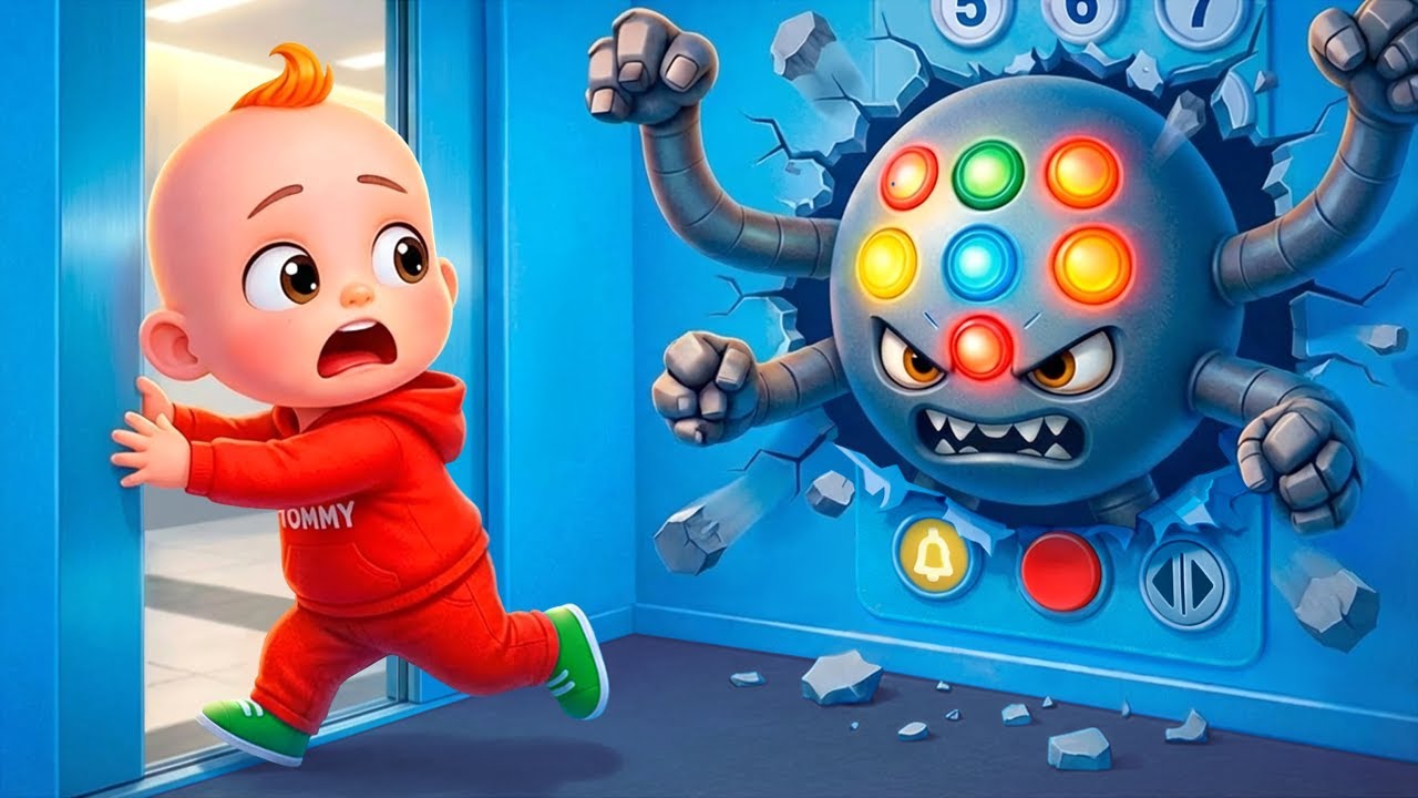Stay Safe in Elevators! Safety Tips and Good Habits for Kids 👍 Tommy & Lulu | Nursery Rhymes