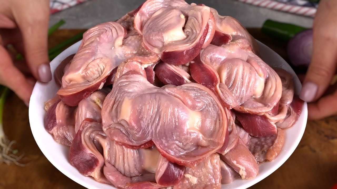 Я никогда не ела такие вкусные куриные желудки! Простой рецепт на завтрак или ужин!