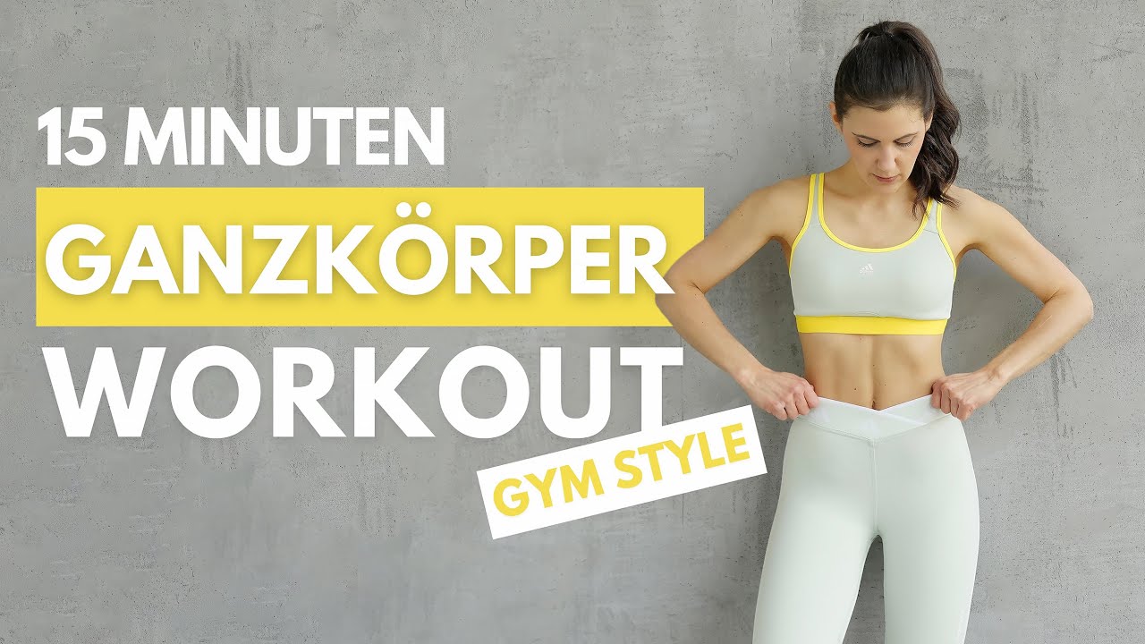 Ganzkörper Workout | Kurzhanteln optional | Abnehmen & Muskelaufbau | Tina Halder