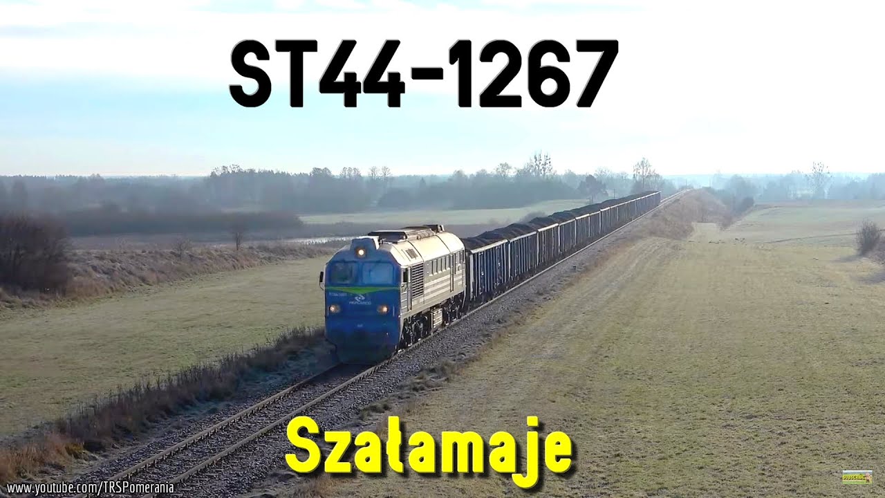 Uroki jesiennej węgl&oacute;wki: ST44-1267 Szałamaje // Charms of autumnal 'coal line': ST44-1267 Szalamaje
