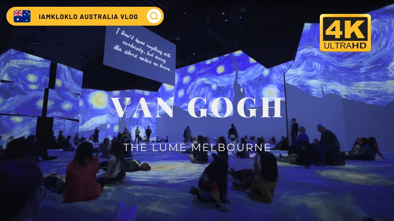 Van Gogh Alive Immersive Experience at the LUME Melbourne#thelumemelbourne 4K HD