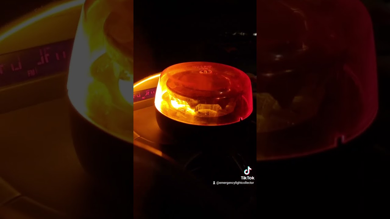 vignal atlas led beacon amber with strong magnet