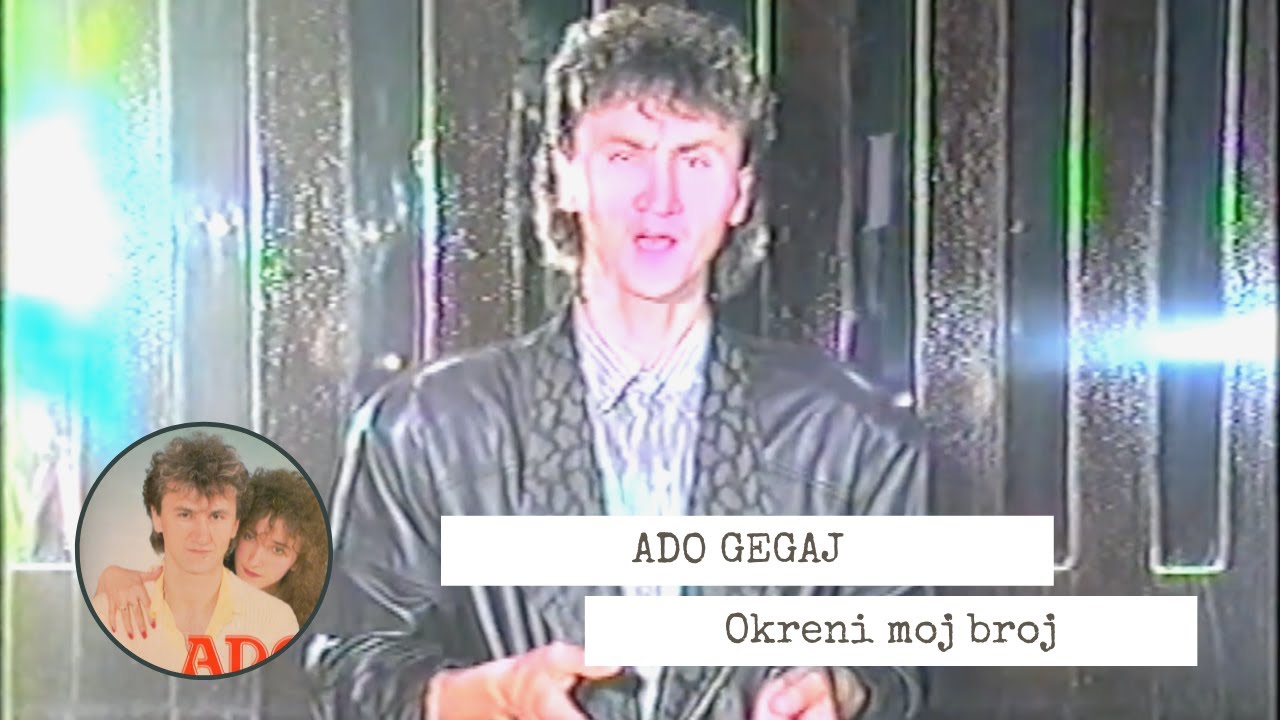 Ado Gegaj - Okreni moj broj [OFFICIAL VIDEO] 1987