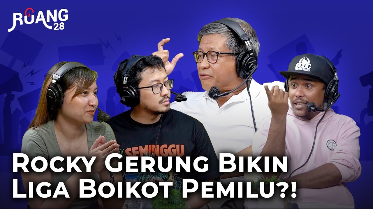 MAMAT TAKUT ROCKY GERUNG BOIKOT PEMILU - NOICE EXTRA CUT RUANG 28 CANIA, MAMAT, GILANG