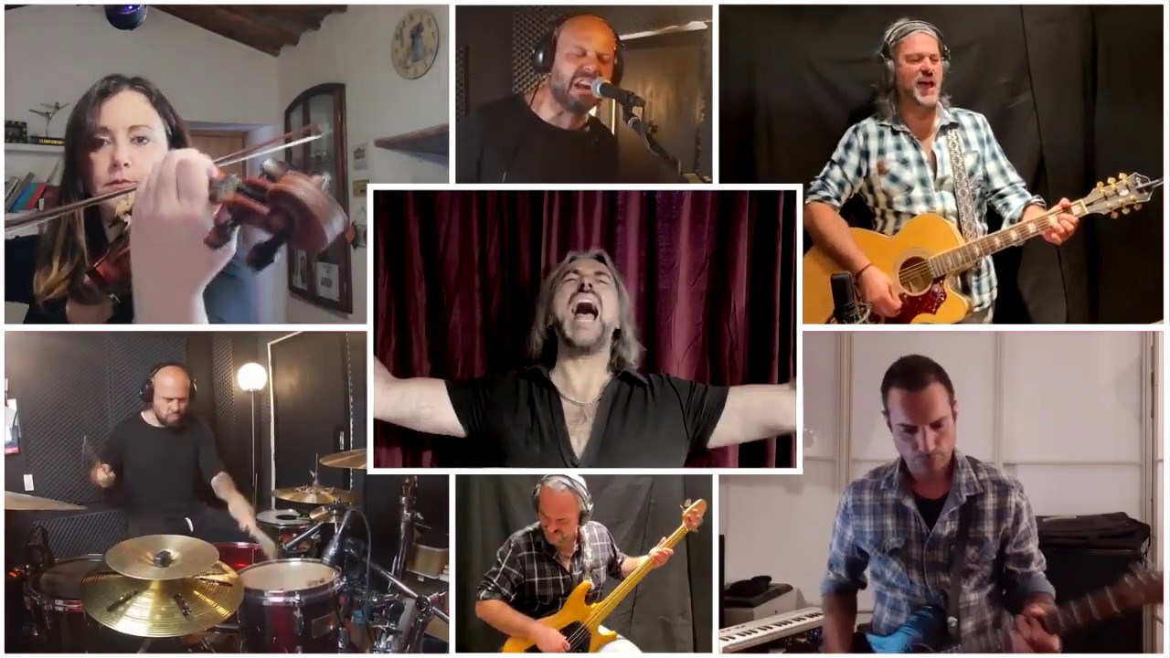 HARD SUN - E. Vedder cover by Marzio Pinzauti & Angela Tomei ft Marco Pisaneschi e Matteo Montuschi