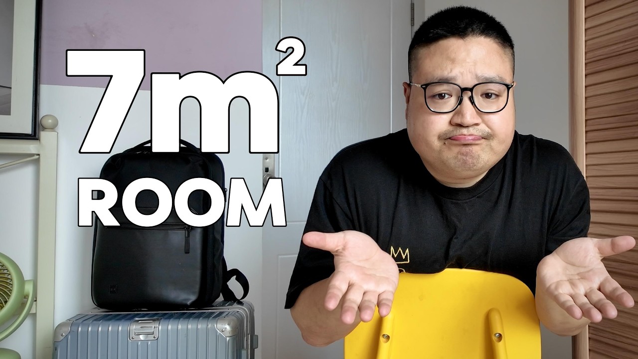How I Live Alone in a 7m² Room in China 🇨🇳