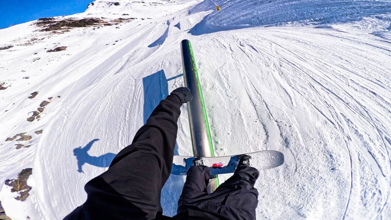 POV: EPIC DAY Snowboarding at The Remarkables, NZ
