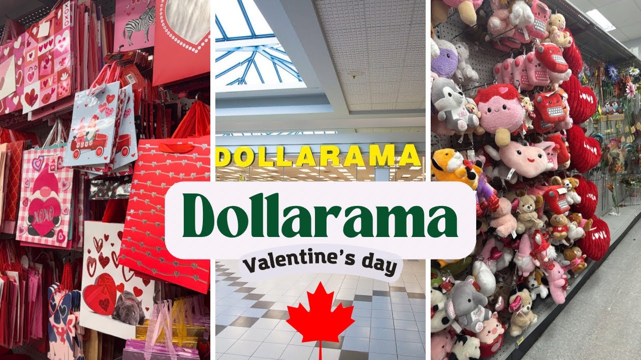 Compras no DOLLARAMA | Valentine’s Day 🇨🇦