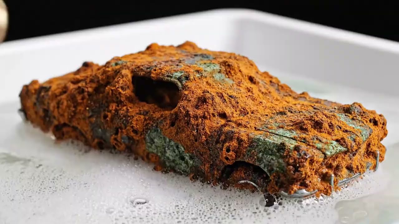 Extreme Rust Removal - Vintage Toy Car Restoration | Satisfying Before & After