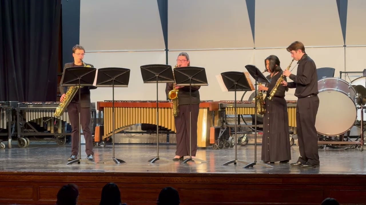 String Quartet - Roosevelt Saxophone Quartet - Fine Arts Night 2026