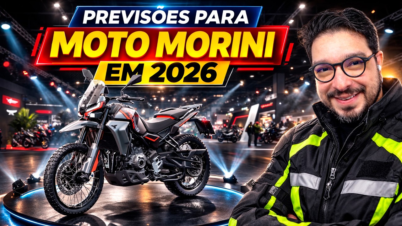 Previsões para Moto Morini em 2026 [part. Prof. Marcus Queiroz]