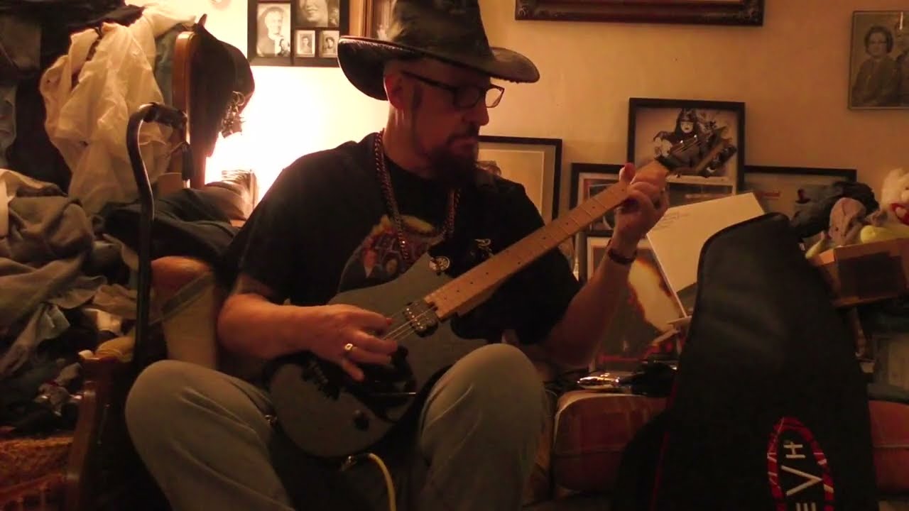 Jamming on my EVH black Wolf, playing a little Ratt and some Crue and whatever else...! Also,...Pt1