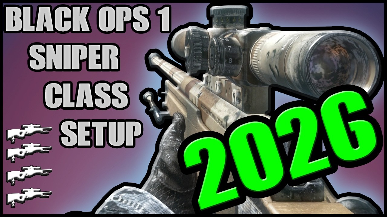 BLACK OPS 1 *NEW 2026* Best Sniper Class SETUP
