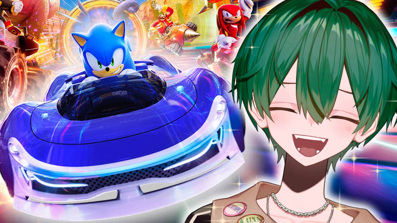 【ソニックレーシング】はじめましてソニックさん、トップスピードで走りまくるよ