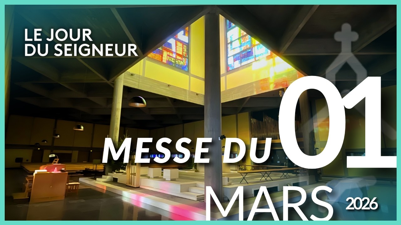 🔴 EN DIRECT | Messe du 1 mars 2026 – Le Jour du Seigneur
