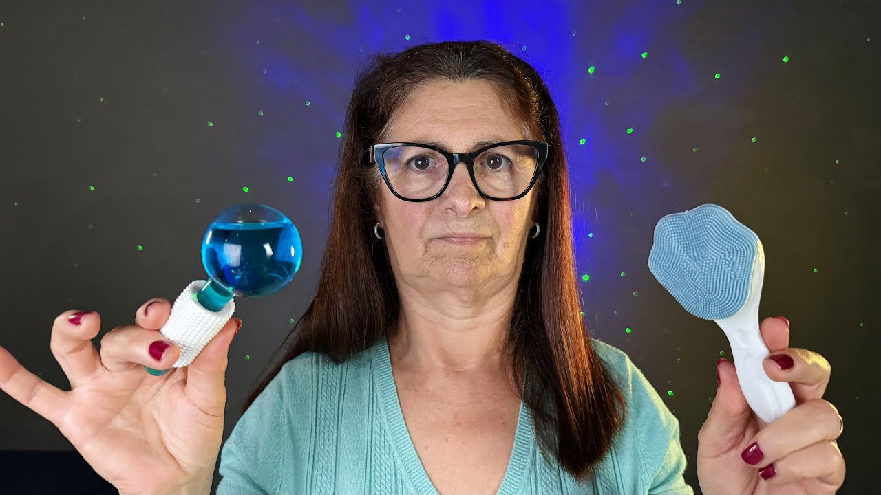 ASMR Para tirar o estresse, cansaço e a tensão do dia com massagenzinha 