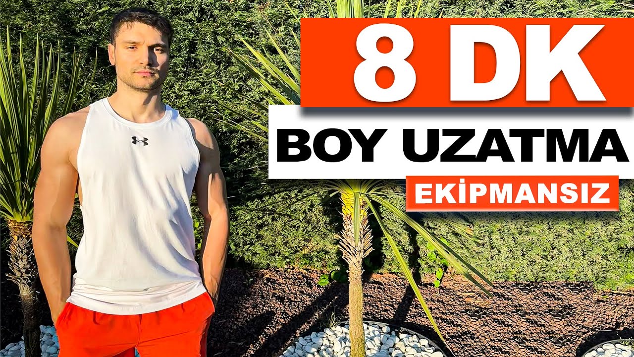 8 DK Boy Uzatma Egzersizleri (Garanti) | Evde Boy Uzatma Hareketleri! | velikaans