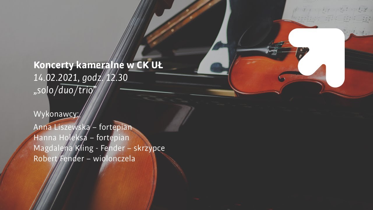 Solo/duo/trio. Koncert Kameralny w Centrum Kultury UŁ