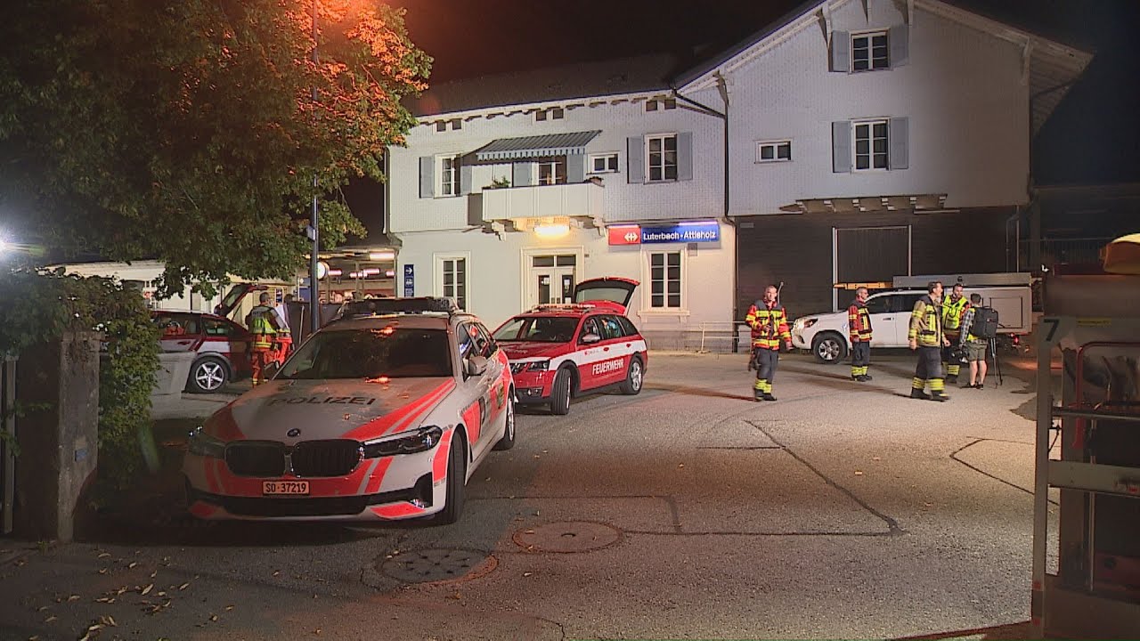 Luterbach SO: Güterwagen verliert unbekannte Flüssigkeit
