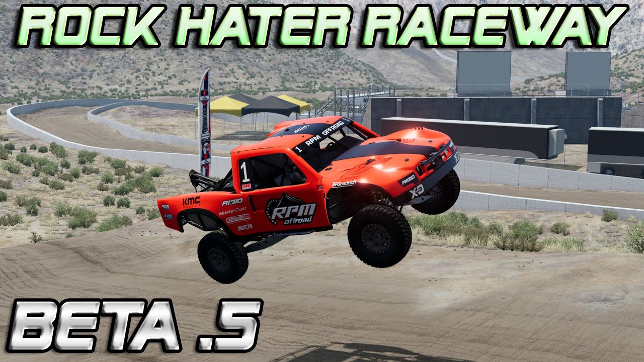 BeamNG Short Course Mod - Rock Hater Raceway Beta .5