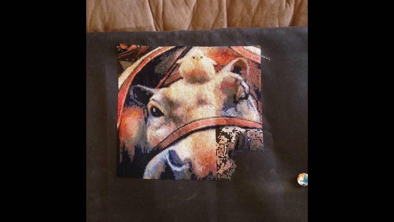 Cigar Smoking Hippo - Charted by Unconventional X Stitch
