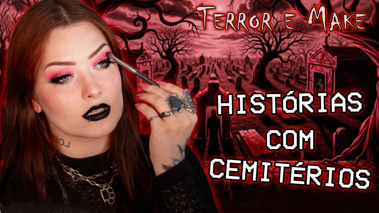 Terror e Make ep. 77 | Lendo hist&oacute;rias de terror dos inscritos 👻