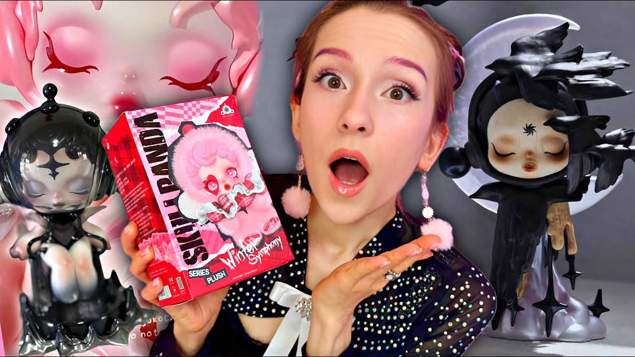 OTWIERAM PIĘKNE ALE PRZERAŻAJĄCE FIGURKI!🖤SKULLPANDA☠️
