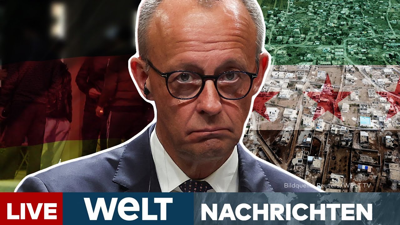 MERZ KNALLHRAT: &bdquo;Der B&uuml;rgerkrieg ist beendet&ldquo; &ndash; Kanzler dr&auml;ngt auf Abschiebungen nach Syrien | LIVE