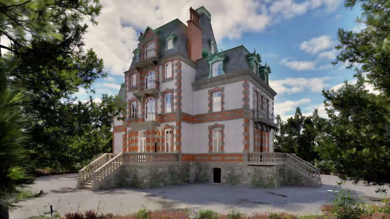 Chateau de Chaumont - My 3D Interpretation - 4K