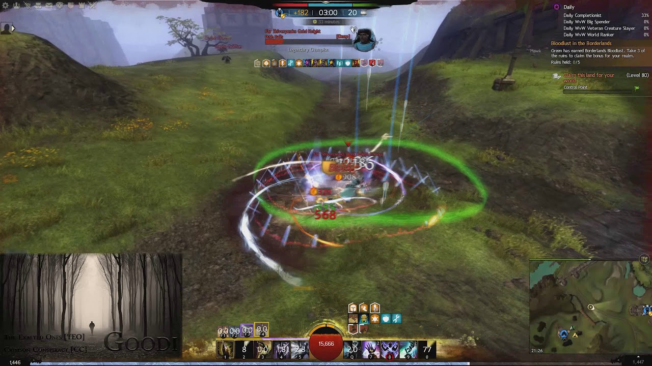 GW2 Sword Weaver WvW Roaming - The Exile Chronicles, Vol 5