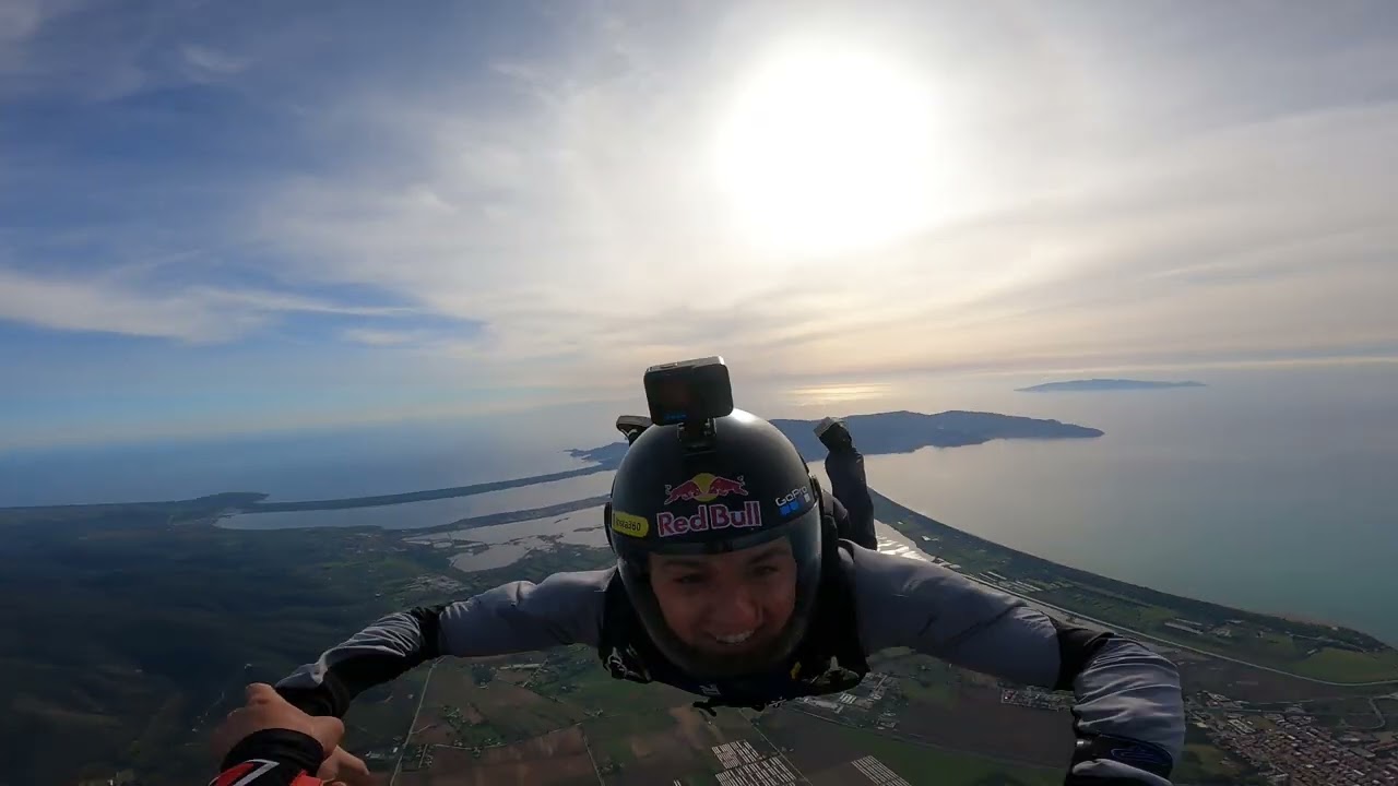 Skydiving Jump - Tracking with Petrillo - 173&deg; jump [PETRILLO]