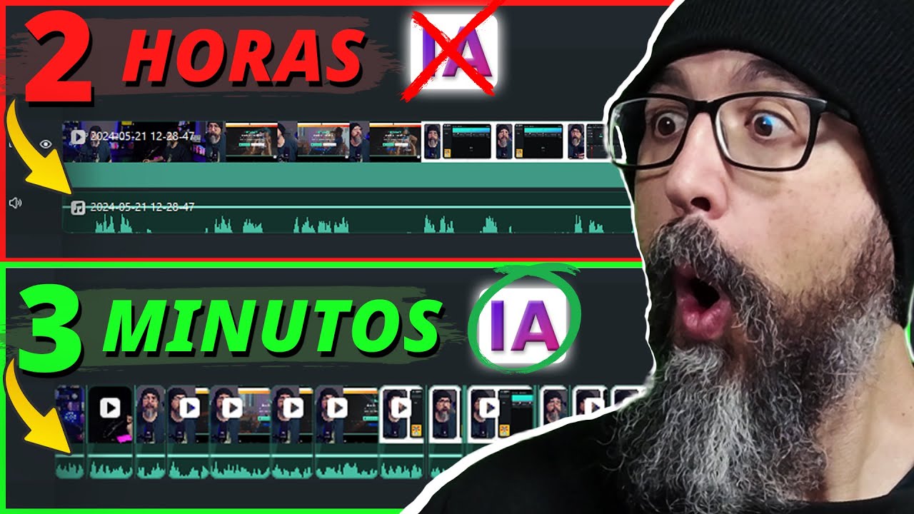 3 formas de EDITAR VIDEOS con IA RAPIDO y F&Aacute;CIL [ Para YouTube TikTok e Instagram ] Tutorial Filmora