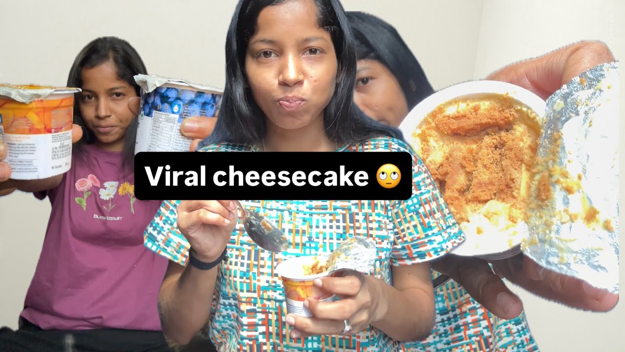 VIRAL CHEESECAKE 🫠 | WITH TWO INGREDIENTS 