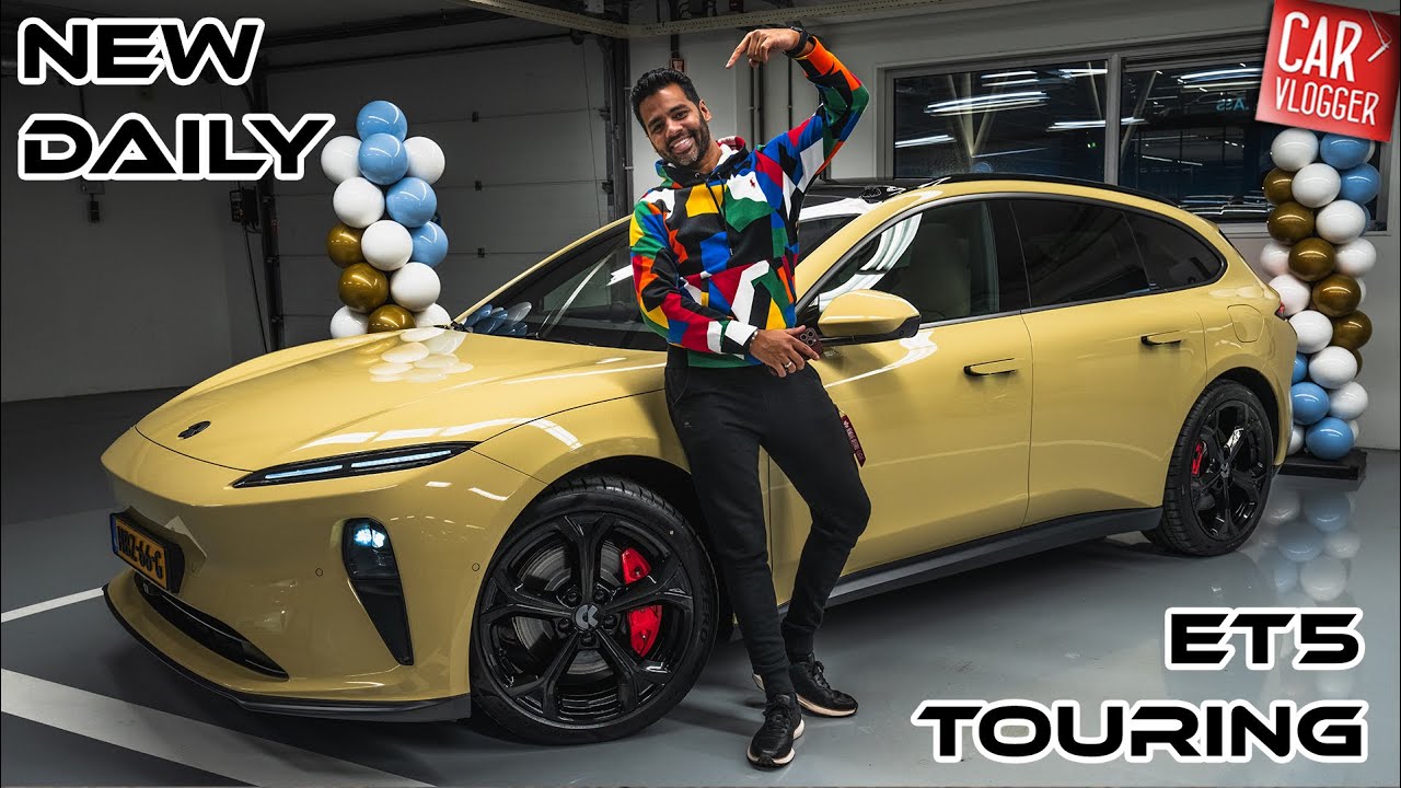 COLLECTING my NEW NIO ET5 Touring 2025 | The Coolest Till Date!