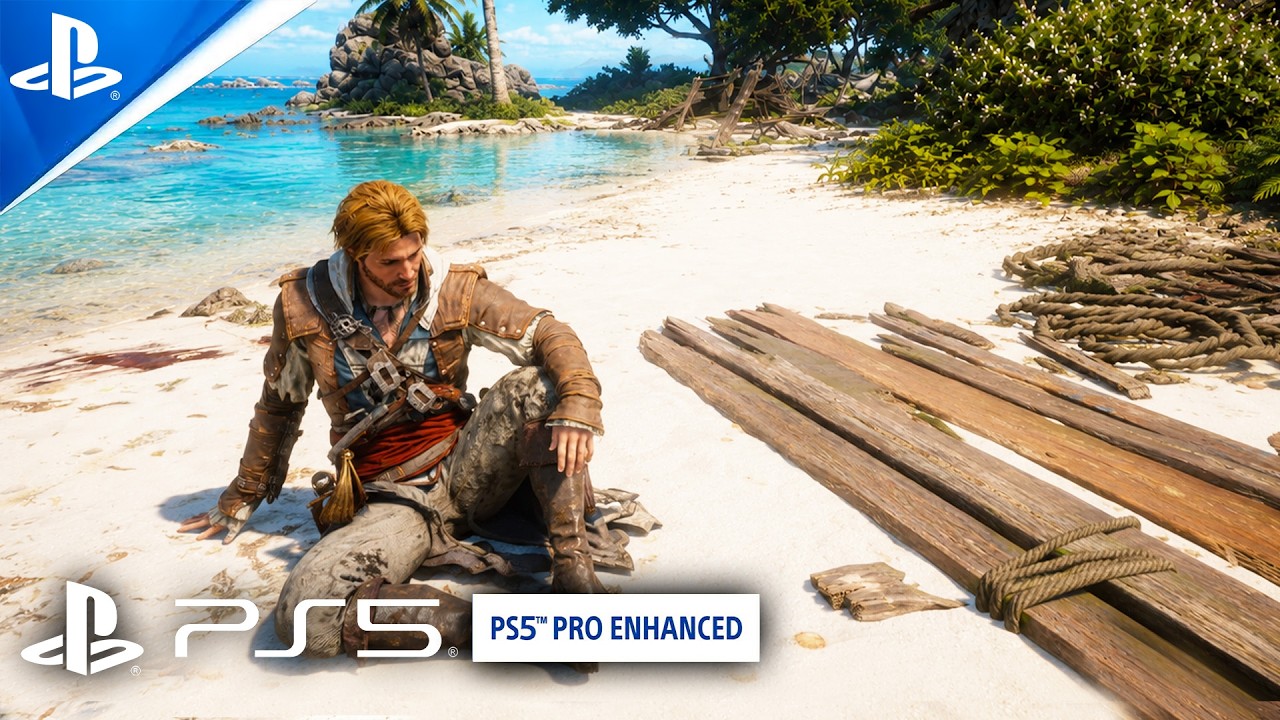 AC Black Flag Resynced New Exclusive Gameplay | INSANE Next-Gen AAA Open World Pirate Game