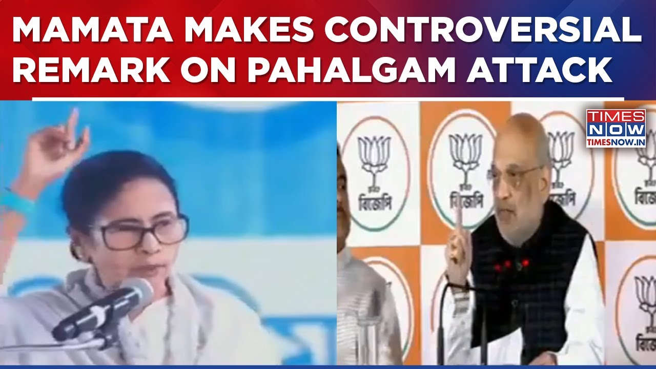 WB CM Mamata Banerjee Questions Amit Shah Over Pahalgam Attack, Alleges Centre Role Amid Poll Debate