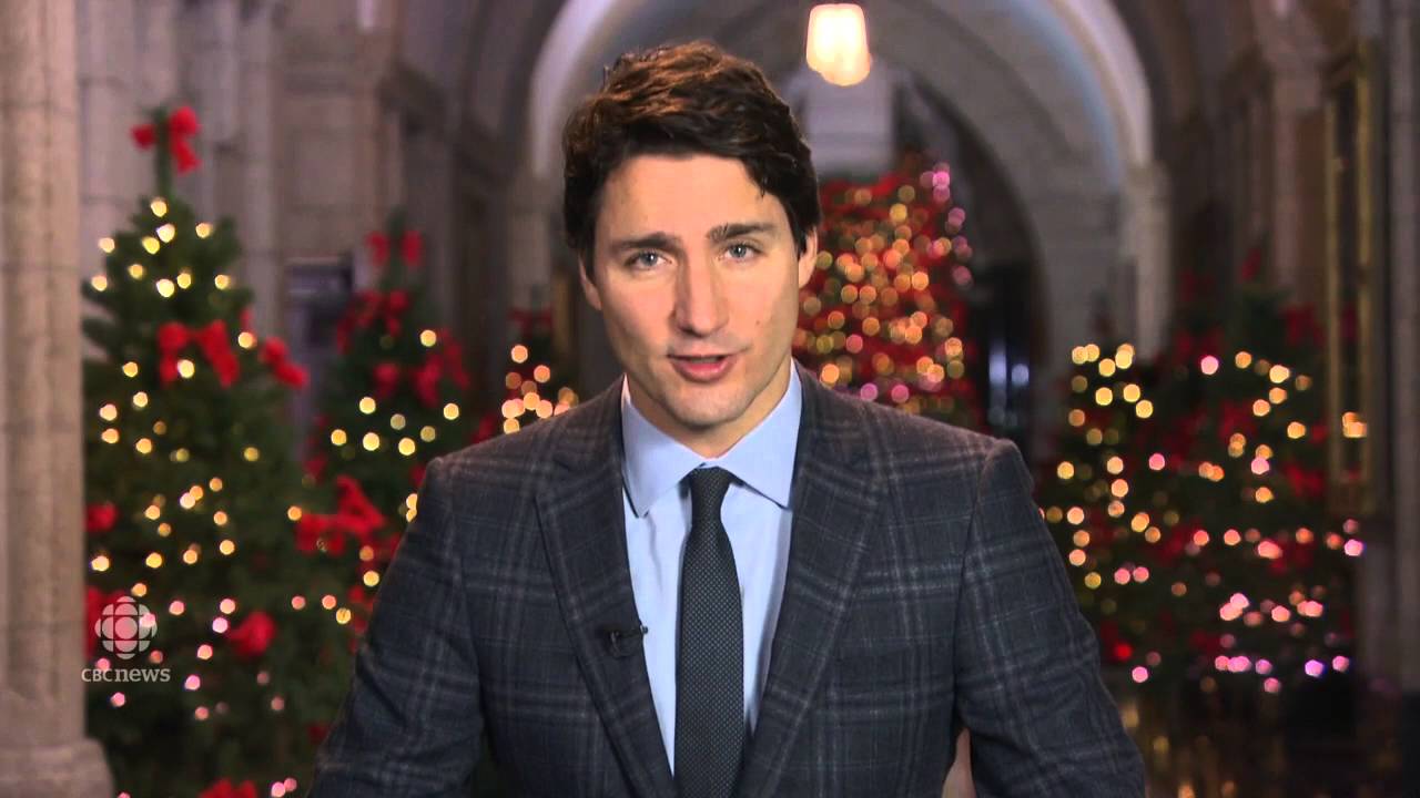 Justin Trudeau's First Christmas Message as Prime Minister