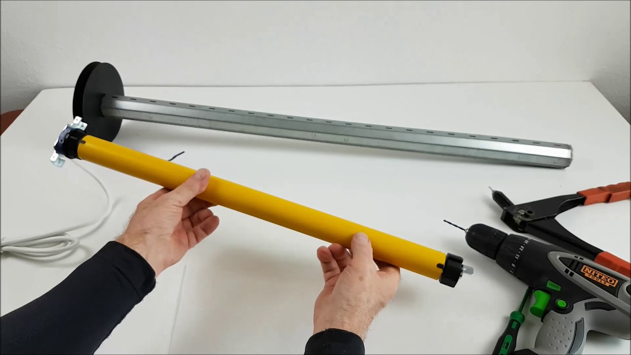 Jak dodać silnik elektryczny do rolety zewnętrznej  ręcznej?