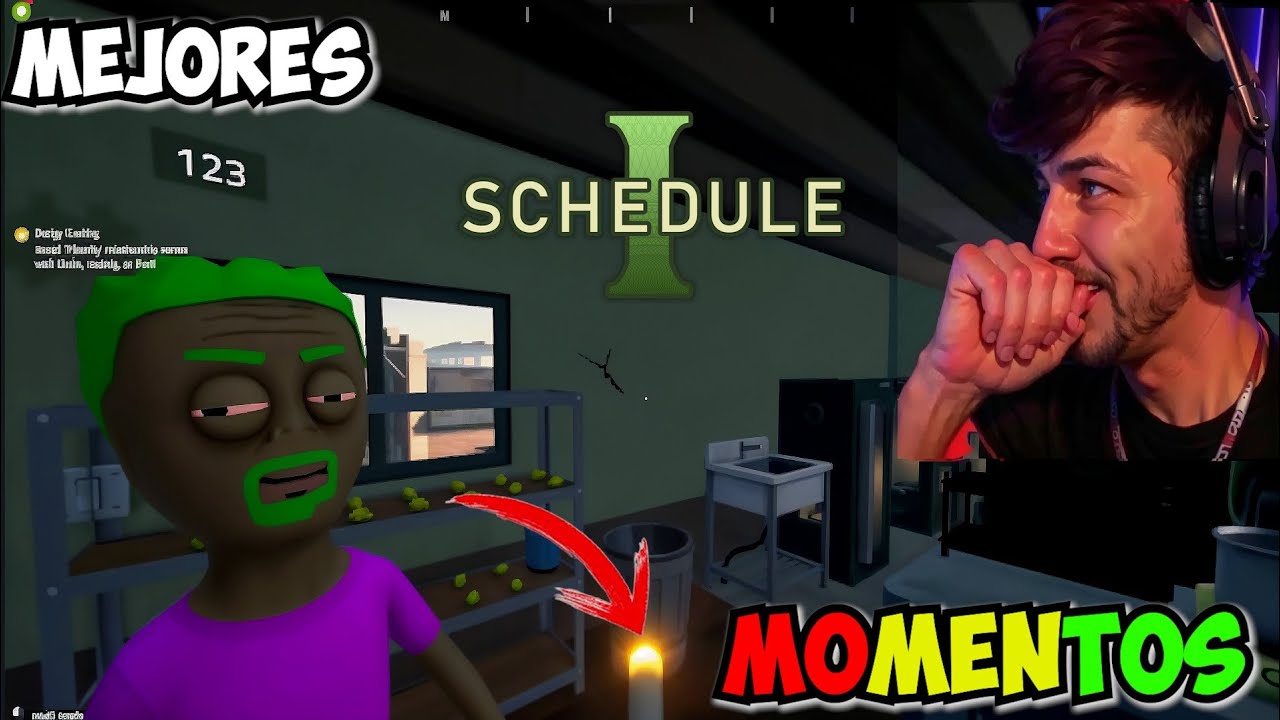 El juego favorito de ALMEJITA😂| NEXXUZ Y LOS ARKEANOS JUEGAN SCHEDULE (MEJORES MOMENTOS)