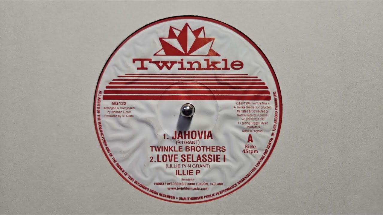 Jahovia – Twinkle Brothers – Love Selassie – Illie P – Dub Version – Twinkle Riddim Section – NG122