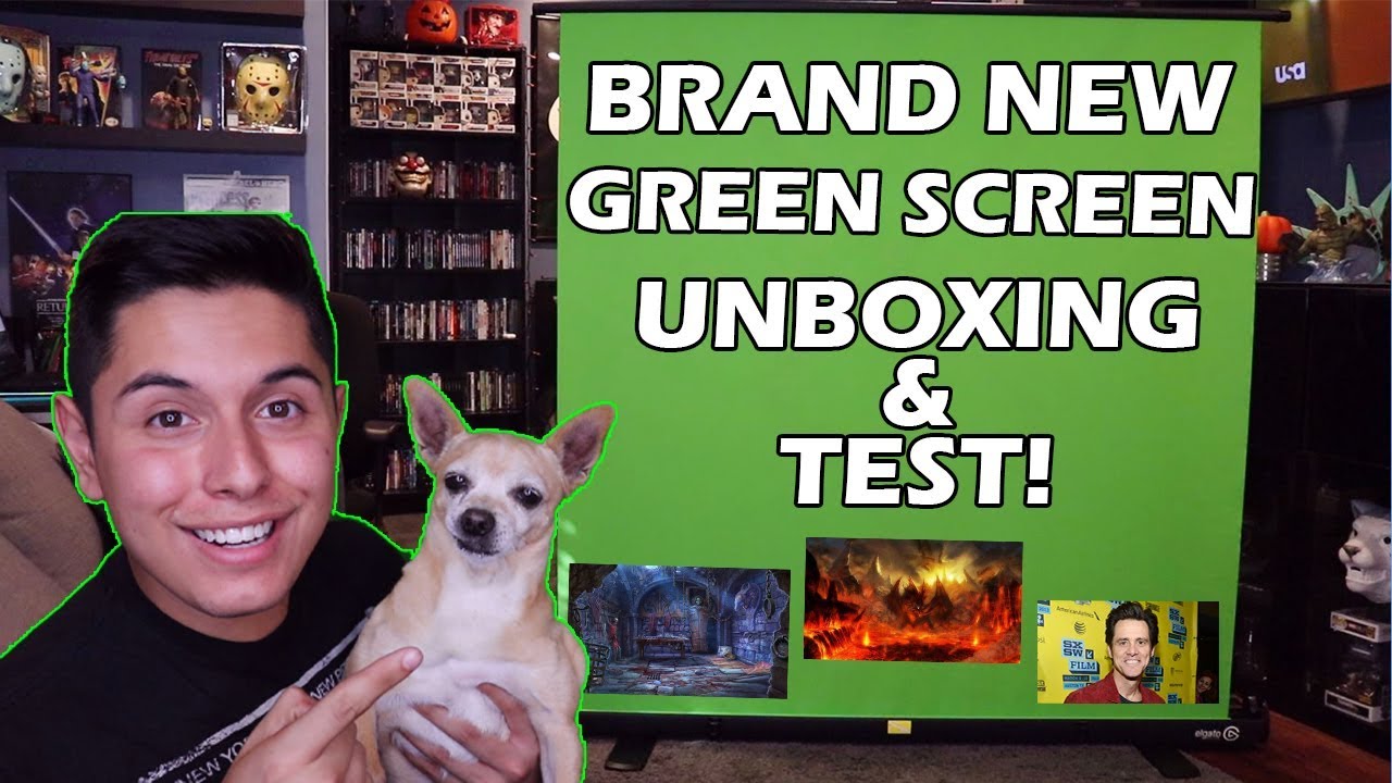 [ASMR] Testing My BRAND NEW Green Screen! (Unboxing)