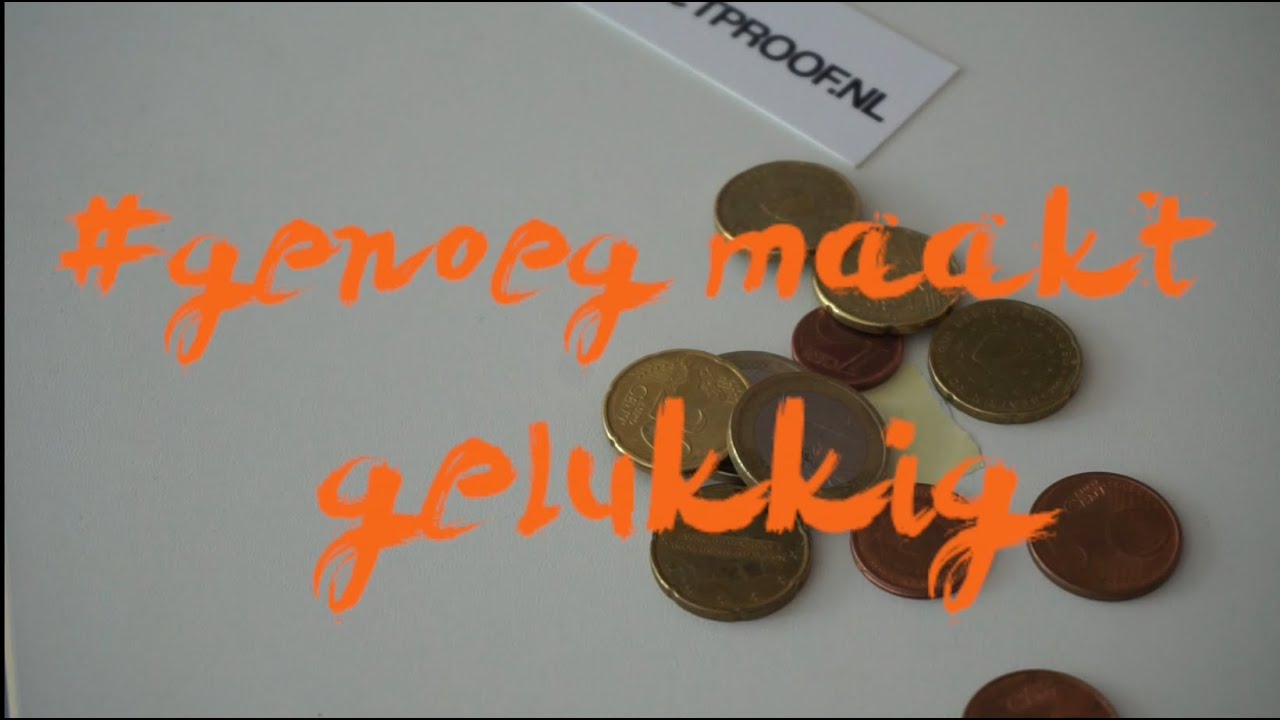 Genoeg maakt gelukkig: betaalbaar leven