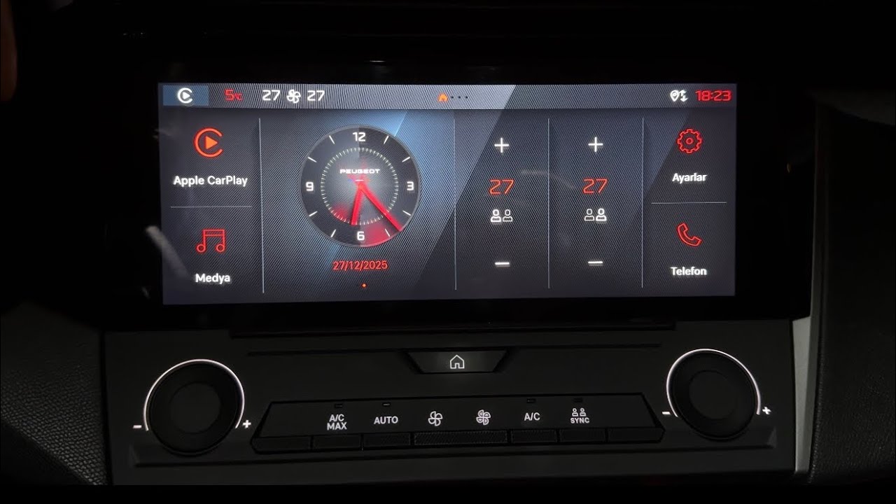 Peugeot 408 Allure 2025 Dokunmatik Ekran Ve Gösterge Renk Ayarları #peugeot #peugeot408 